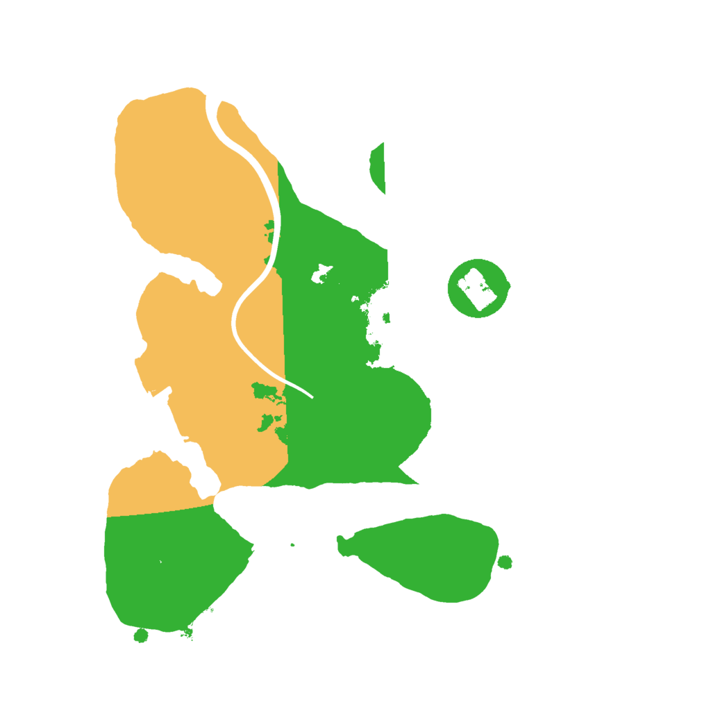 Biome Rust Map: Procedural Map, Size: 2000, Seed: 513987905