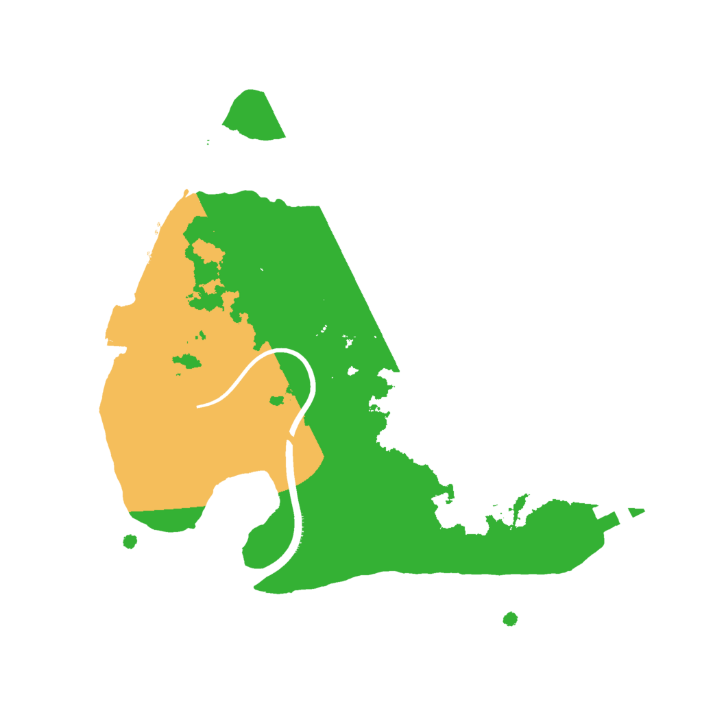 Biome Rust Map: Procedural Map, Size: 2000, Seed: 1764166889