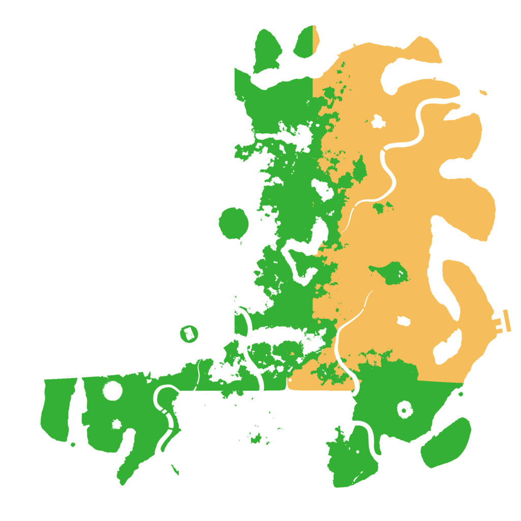 Biome Rust Map: Procedural Map, Size: 4750, Seed: 1676742207
