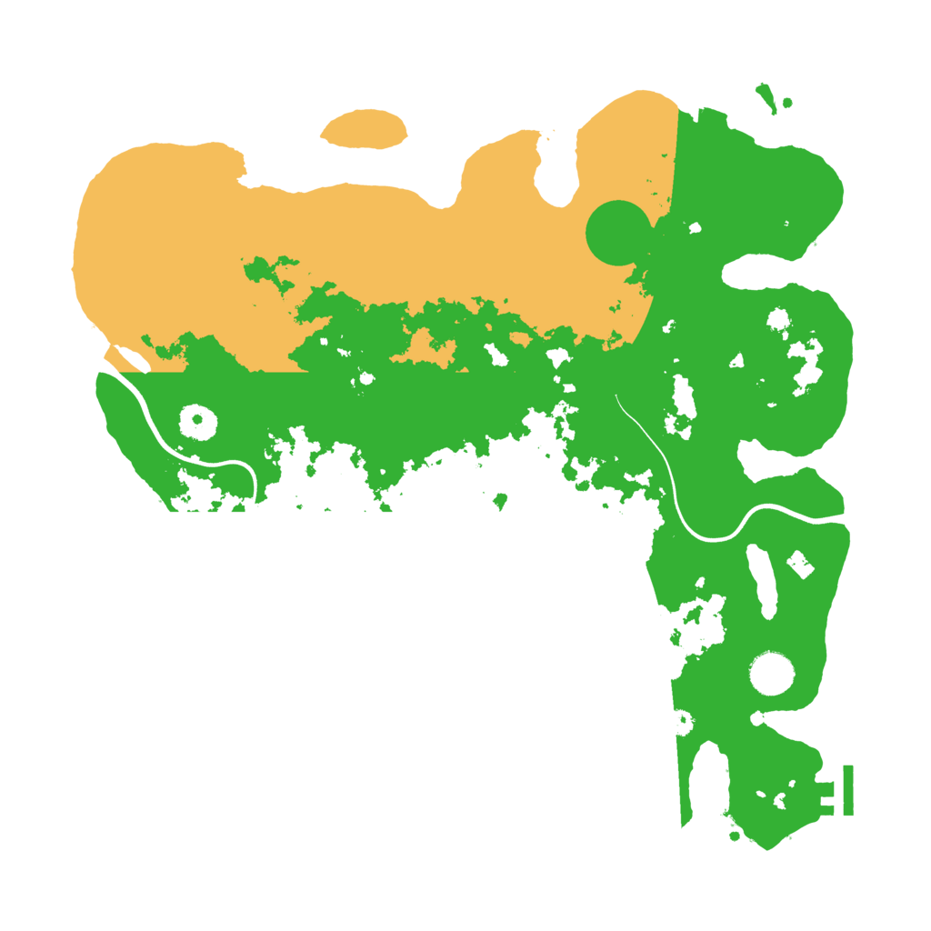 Biome Rust Map: Procedural Map, Size: 3750, Seed: 34242344