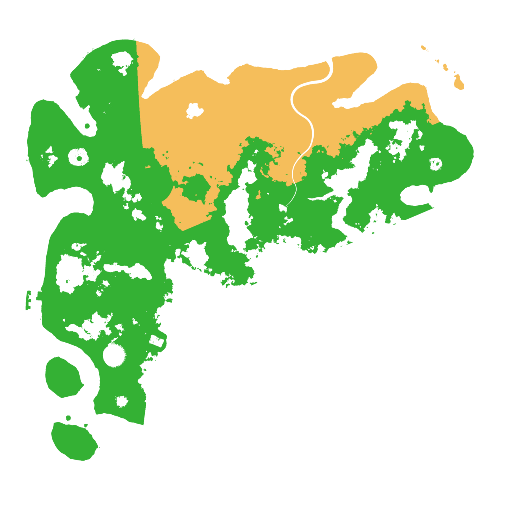 Biome Rust Map: Procedural Map, Size: 4000, Seed: 826392069