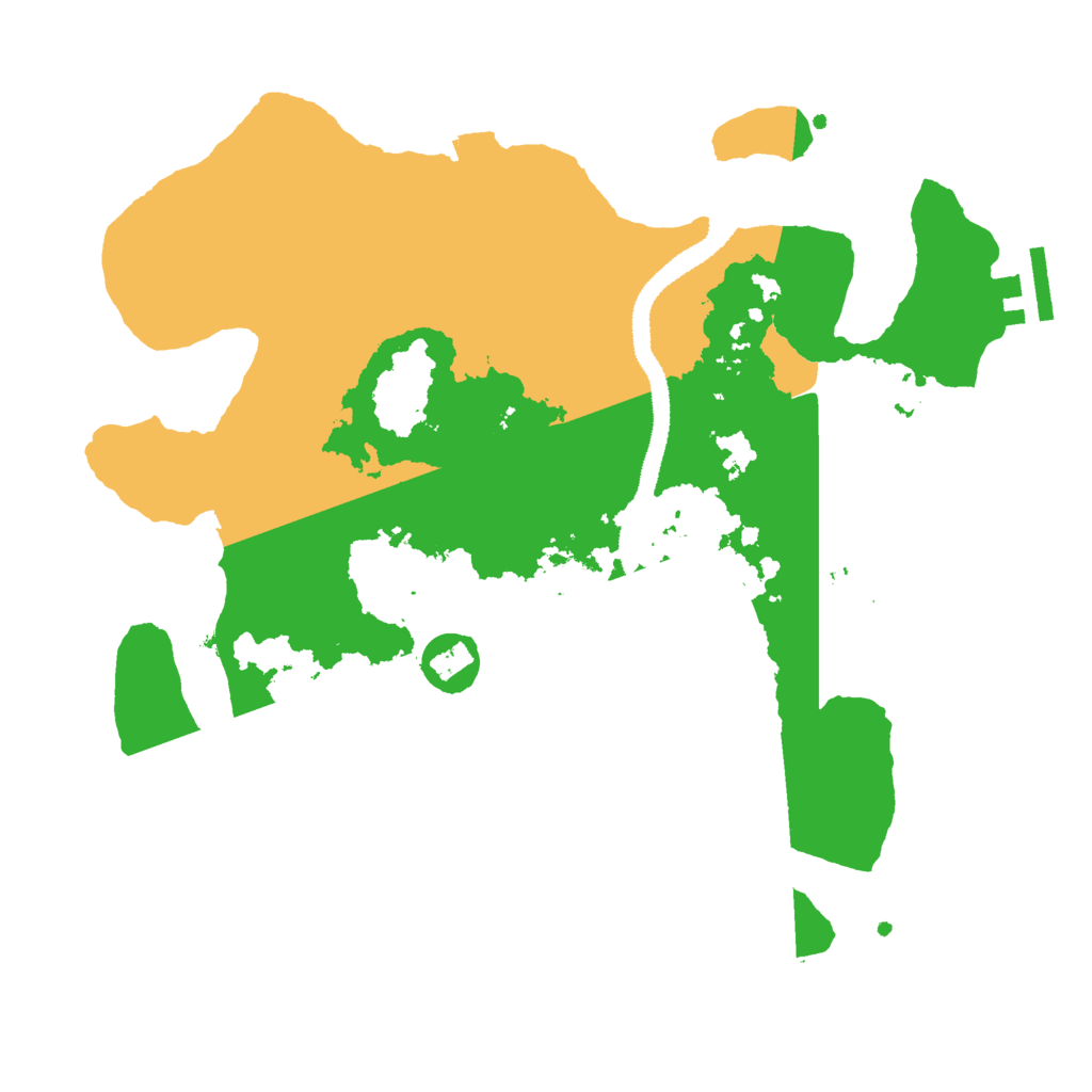 Biome Rust Map: Procedural Map, Size: 3000, Seed: 563783