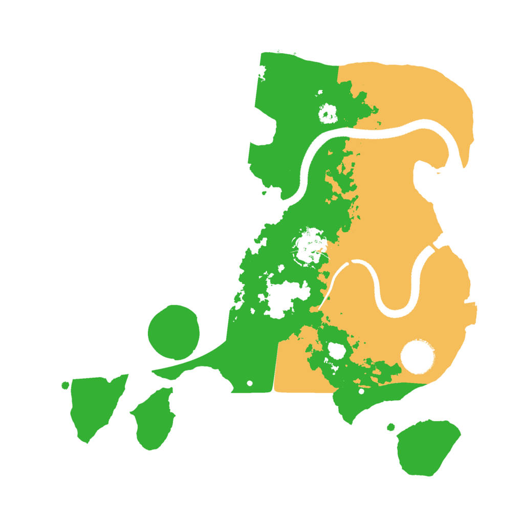 Biome Rust Map: Procedural Map, Size: 2748, Seed: 1561991004
