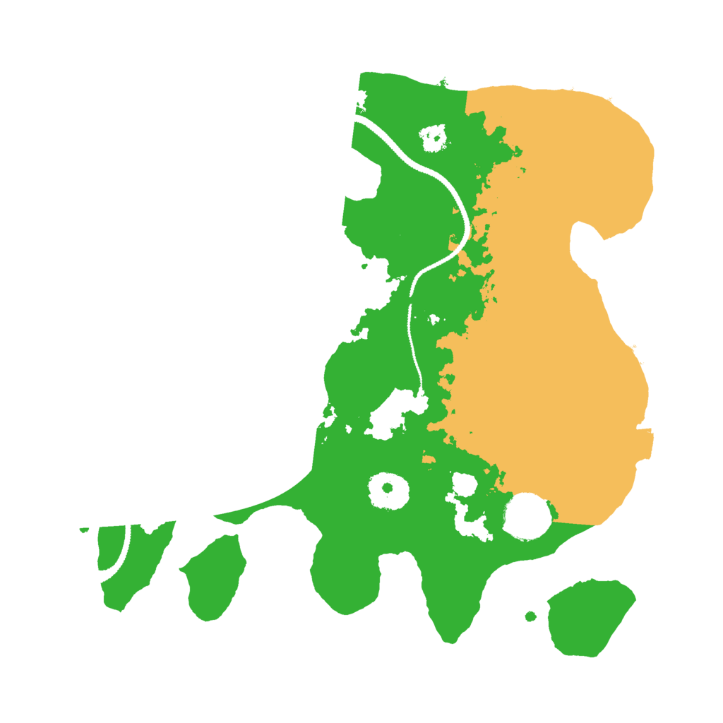 Biome Rust Map: Procedural Map, Size: 2748, Seed: 1561991004