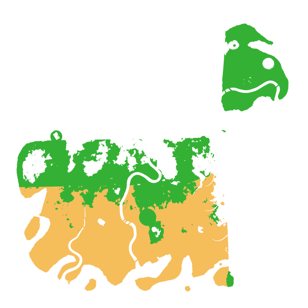 Biome Rust Map: Procedural Map, Size: 4750, Seed: 17762077