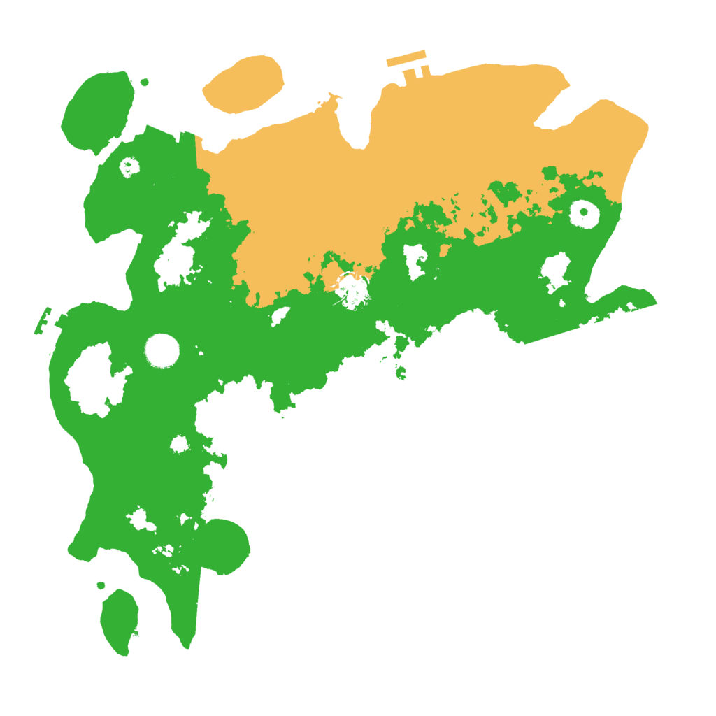 Biome Rust Map: Procedural Map, Size: 3650, Seed: 1576886230