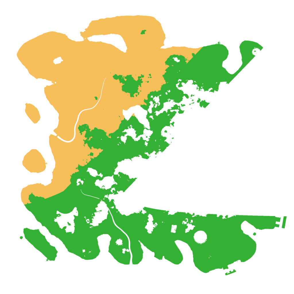 Biome Rust Map: Procedural Map, Size: 4000, Seed: 54050