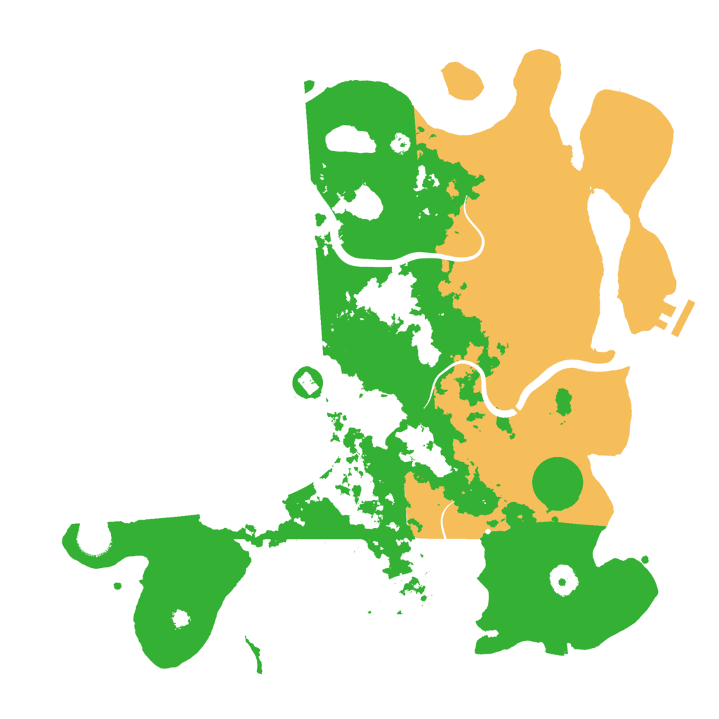 Biome Rust Map: Procedural Map, Size: 3750, Seed: 514511218