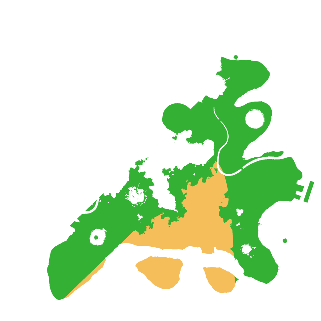 Biome Rust Map: Procedural Map, Size: 3000, Seed: 636671392