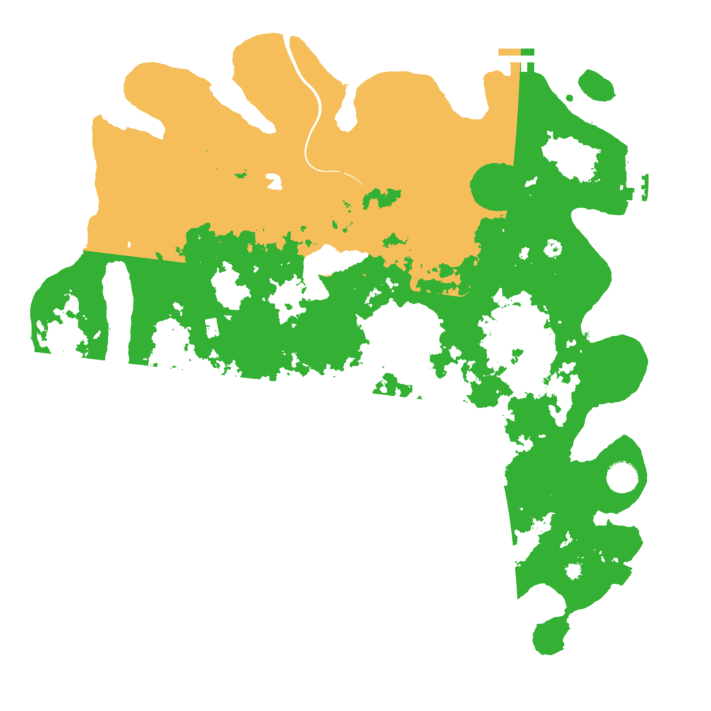 Biome Rust Map: Procedural Map, Size: 4000, Seed: 5327427