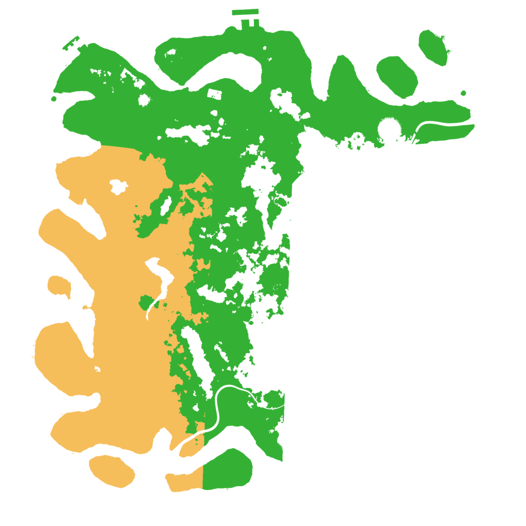 Biome Rust Map: Procedural Map, Size: 4000, Seed: 29536560