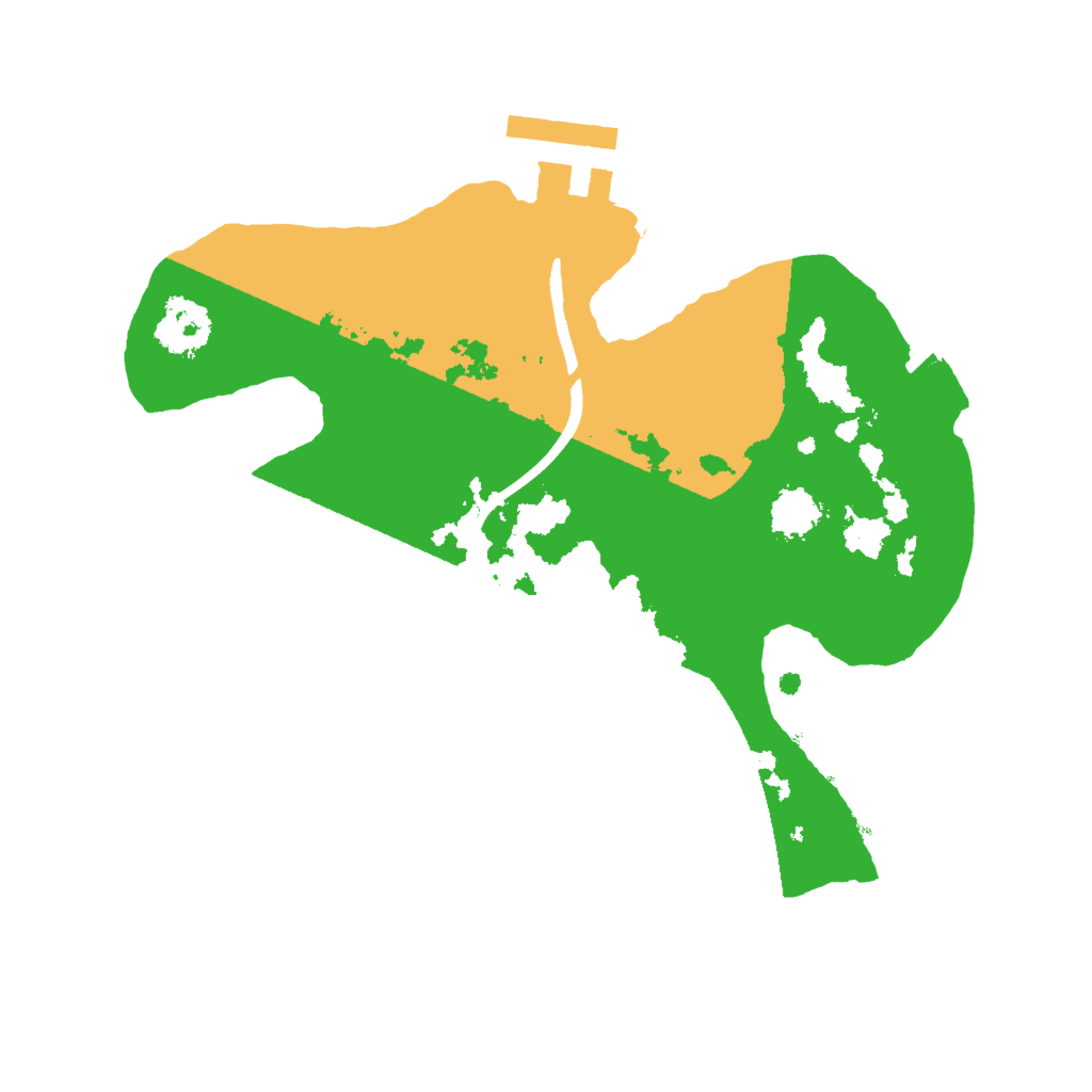 Biome Rust Map: Procedural Map, Size: 2000, Seed: 552248