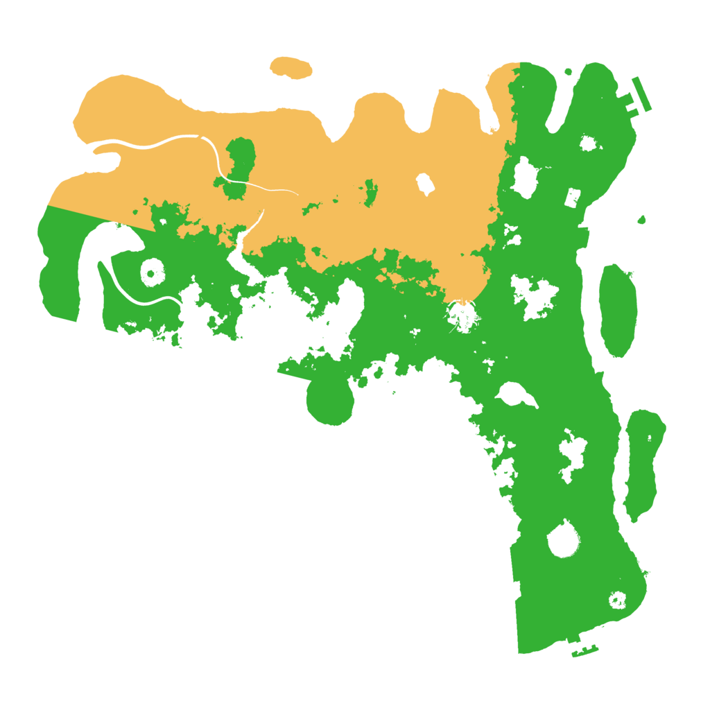 Biome Rust Map: Procedural Map, Size: 4000, Seed: 65897