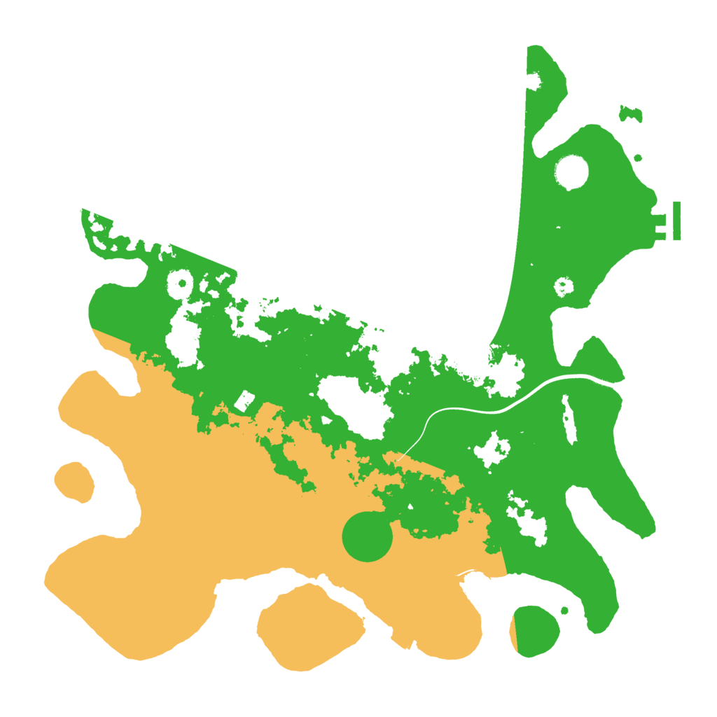 Biome Rust Map: Procedural Map, Size: 3750, Seed: 207982153