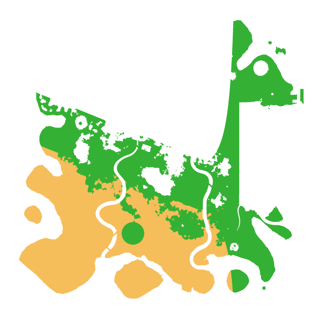 Biome Rust Map: Procedural Map, Size: 3750, Seed: 207982153