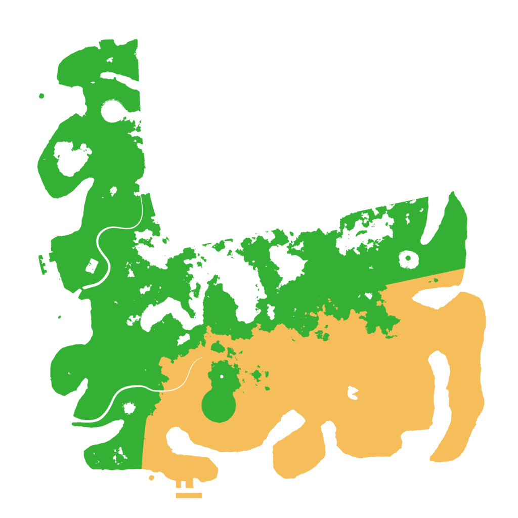 Biome Rust Map: Procedural Map, Size: 4000, Seed: 2083273287