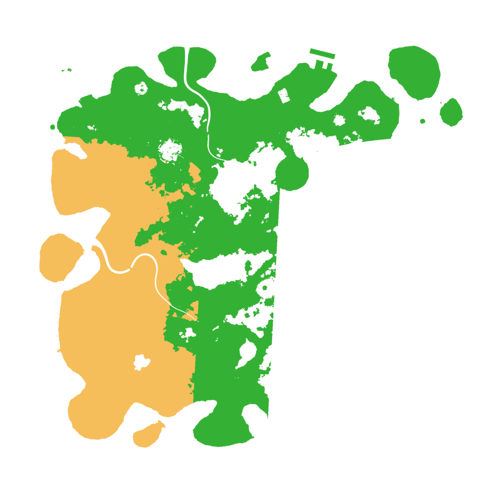 Biome Rust Map: Procedural Map, Size: 4000, Seed: 1892324773