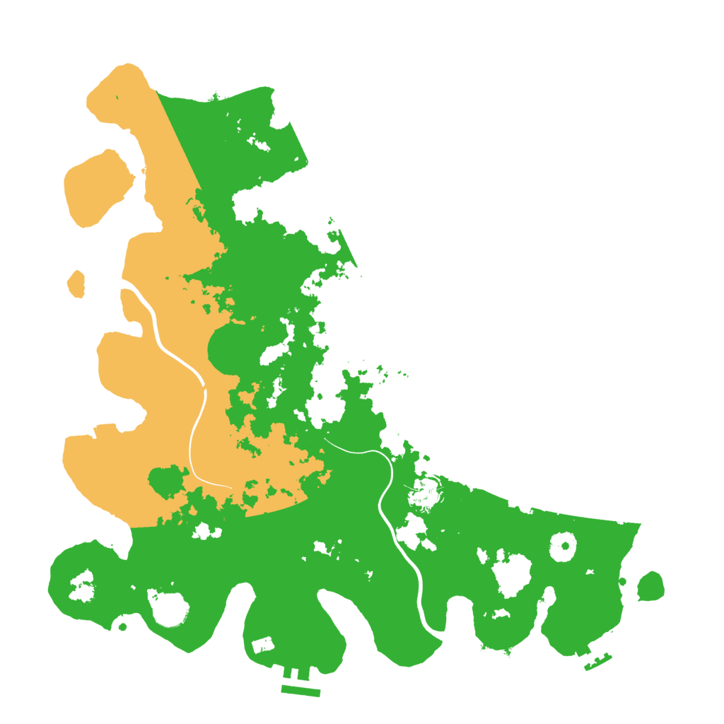 Biome Rust Map: Procedural Map, Size: 3750, Seed: 8456341