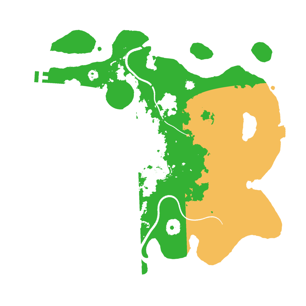 Biome Rust Map: Procedural Map, Size: 3000, Seed: 1773007381