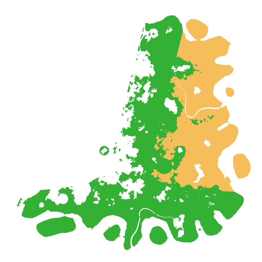 Biome Rust Map: Procedural Map, Size: 4500, Seed: 1027176354