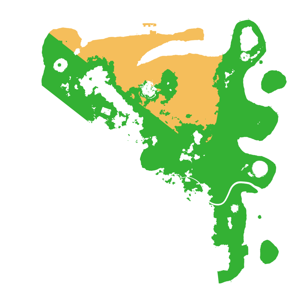 Biome Rust Map: Procedural Map, Size: 3400, Seed: 1456569750