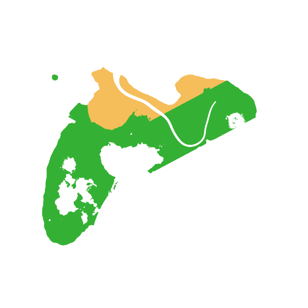 Biome Rust Map: Procedural Map, Size: 1999, Seed: 481981