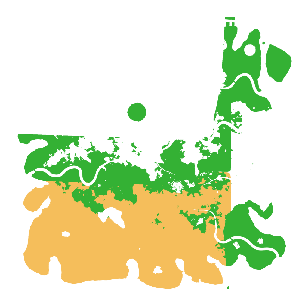 Biome Rust Map: Procedural Map, Size: 4700, Seed: 1765090701