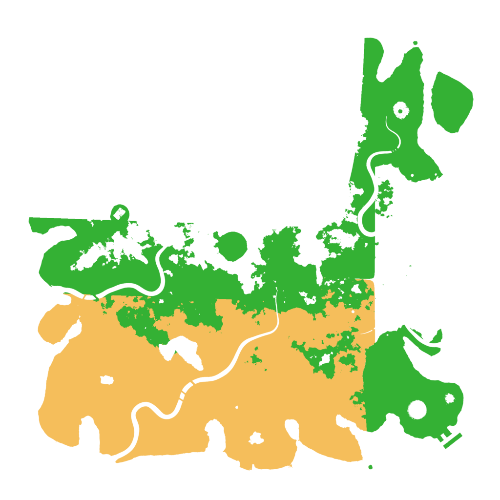 Biome Rust Map: Procedural Map, Size: 4700, Seed: 1765090701