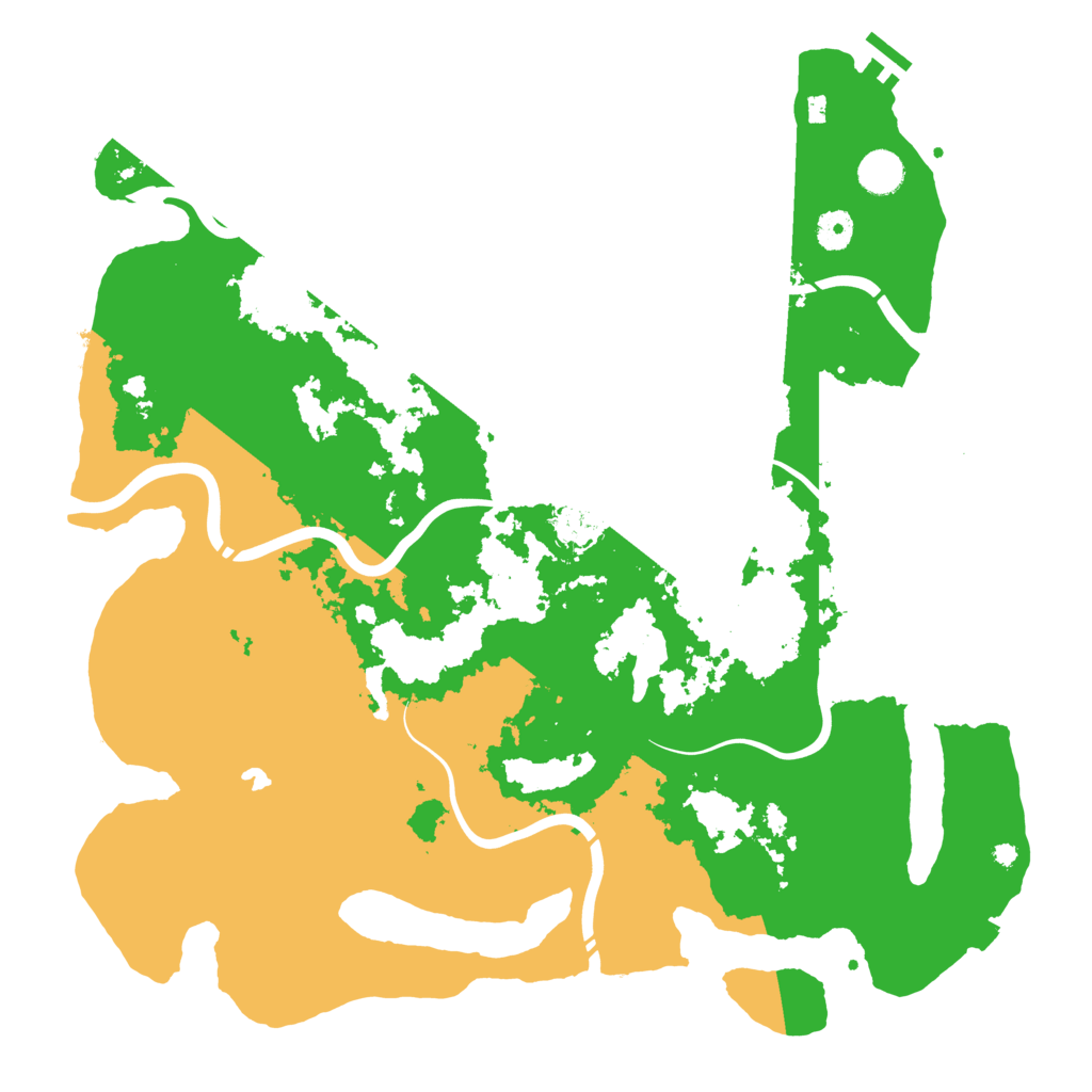 Biome Rust Map: Procedural Map, Size: 4250, Seed: 640794593