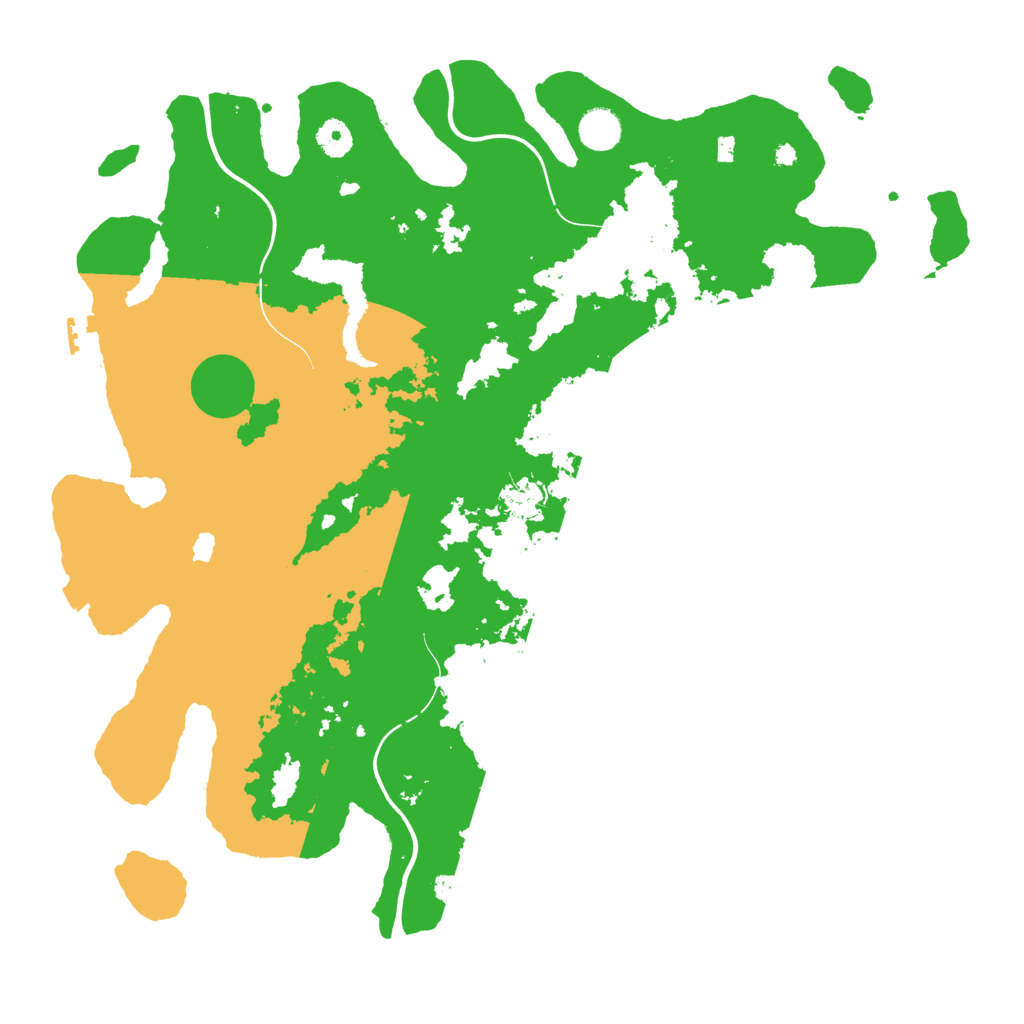 Biome Rust Map: Procedural Map, Size: 4250, Seed: 330445379