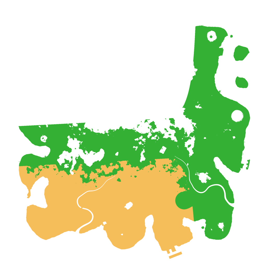 Biome Rust Map: Procedural Map, Size: 4000, Seed: 148462836