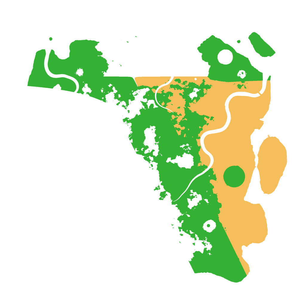 Biome Rust Map: Procedural Map, Size: 3750, Seed: 472482097