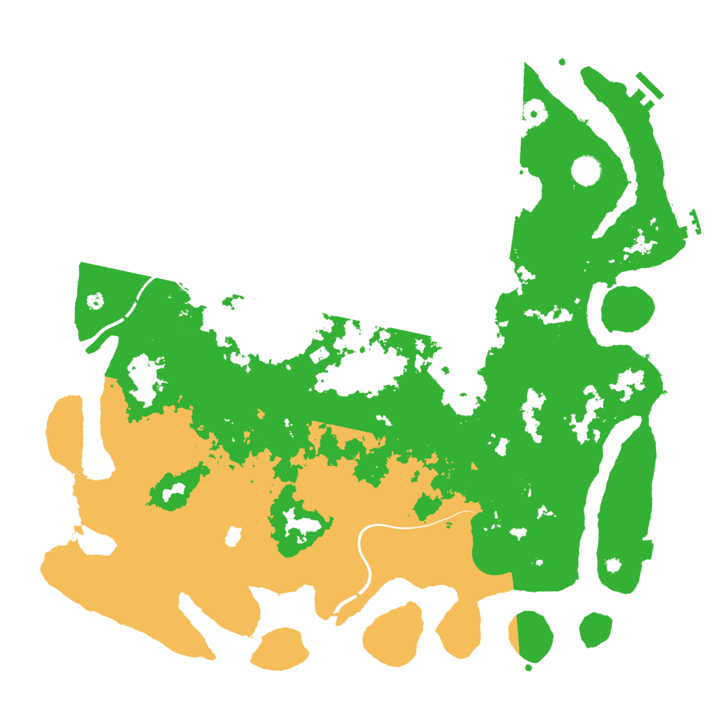 Biome Rust Map: Procedural Map, Size: 4250, Seed: 2017056143
