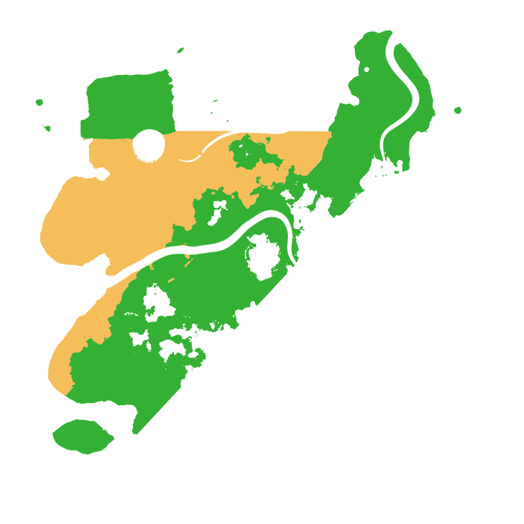 Biome Rust Map: Procedural Map, Size: 3000, Seed: 1490715023