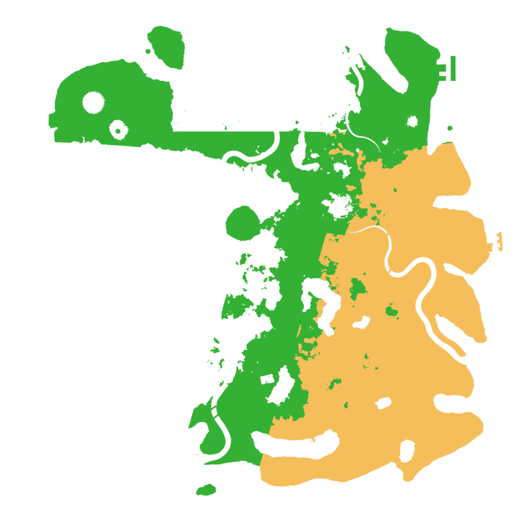 Biome Rust Map: Procedural Map, Size: 4250, Seed: 1140713314