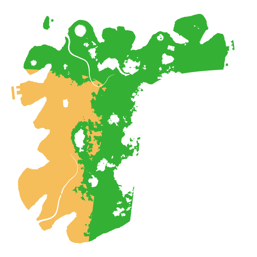 Biome Rust Map: Procedural Map, Size: 4000, Seed: 1859618