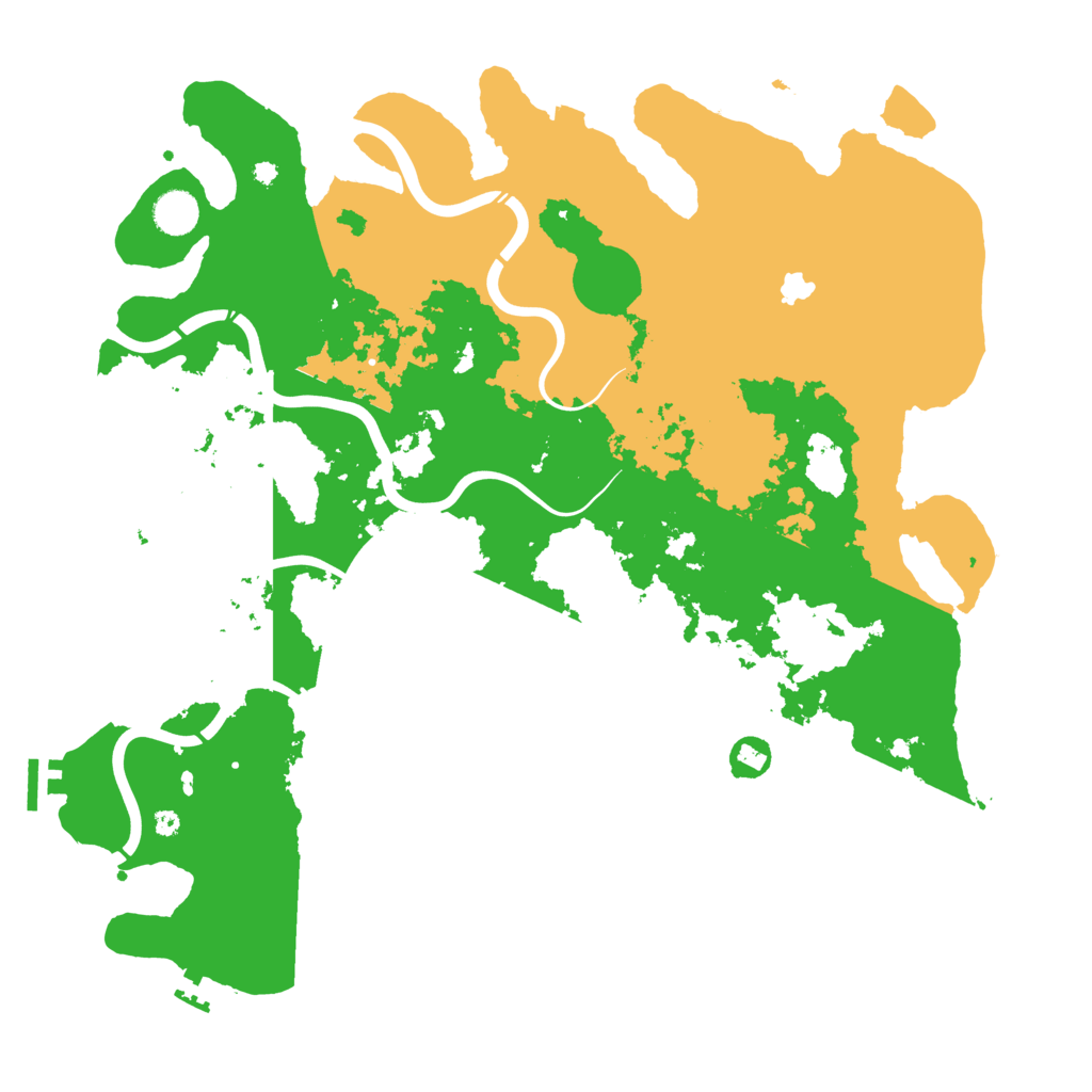 Biome Rust Map: Procedural Map, Size: 4250, Seed: 9102020