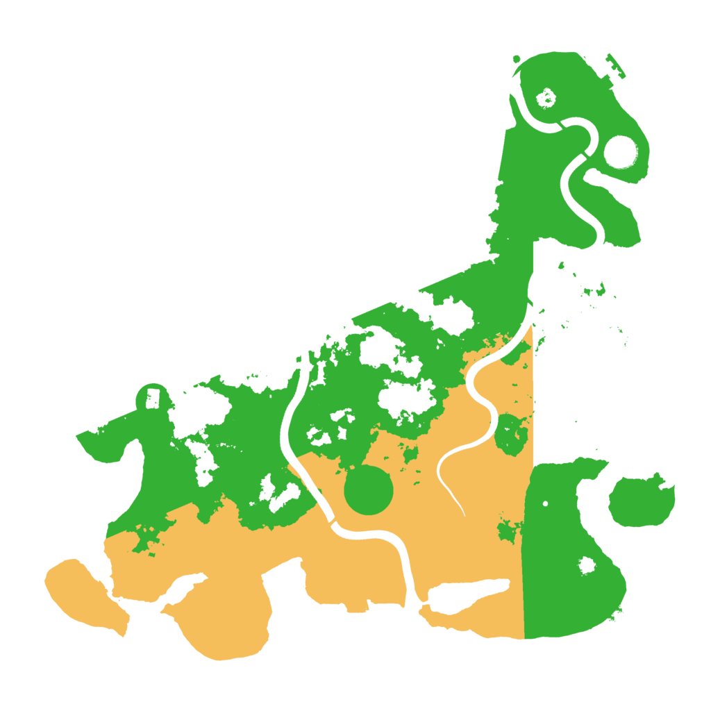 Biome Rust Map: Procedural Map, Size: 3800, Seed: 1562371298
