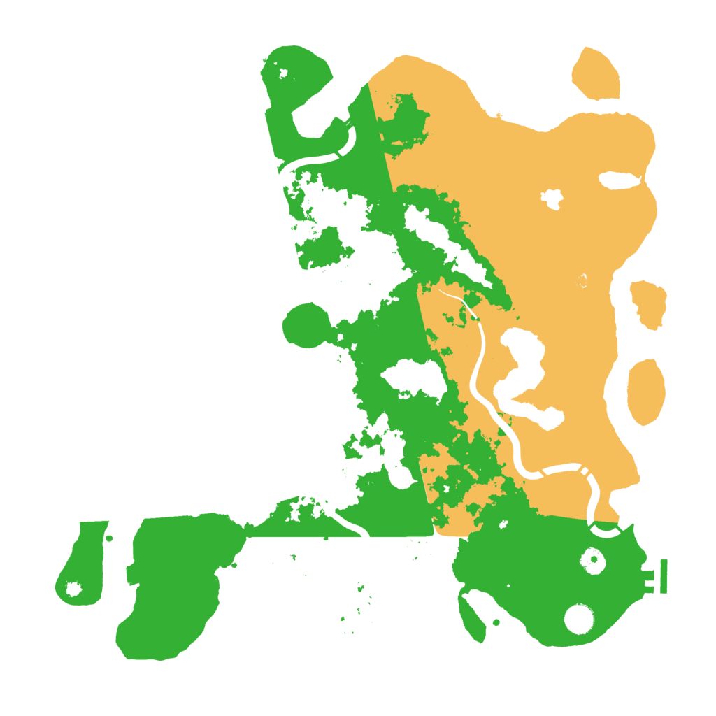 Biome Rust Map: Procedural Map, Size: 4250, Seed: 1042738469