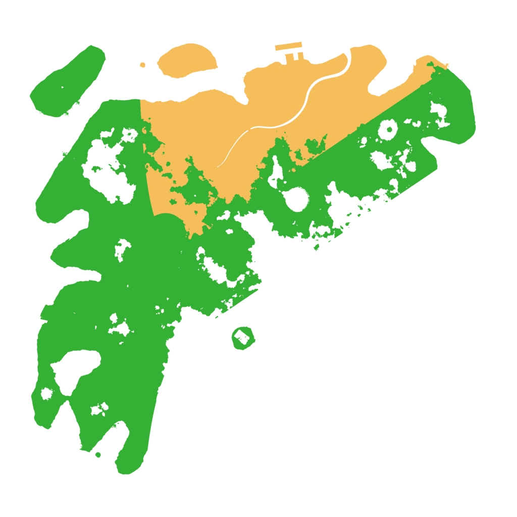 Biome Rust Map: Procedural Map, Size: 3900, Seed: 1406868531