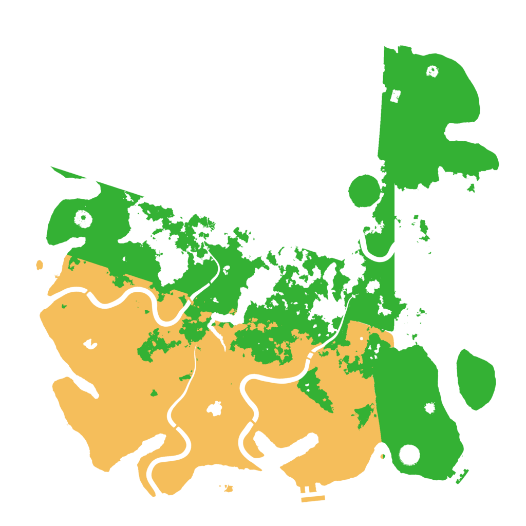 Biome Rust Map: Procedural Map, Size: 4500, Seed: 1455446896