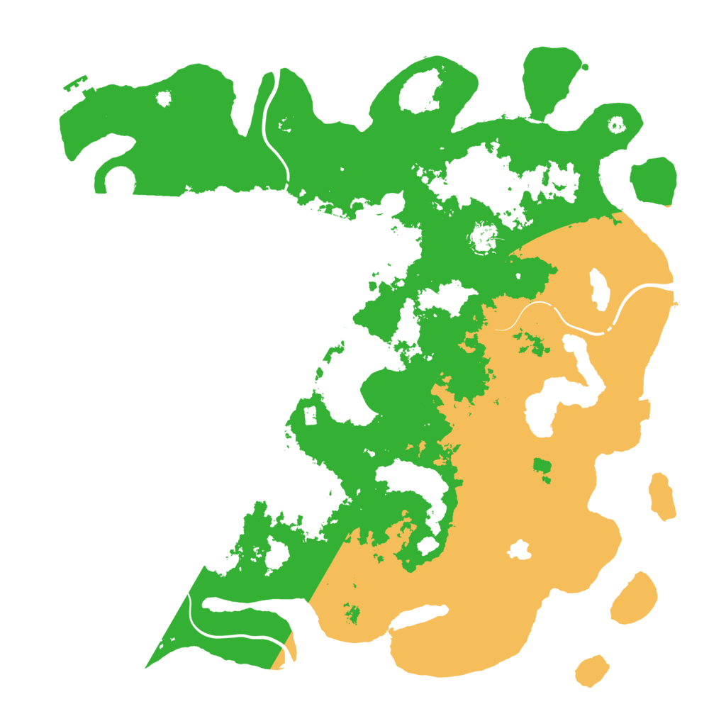 Biome Rust Map: Procedural Map, Size: 4250, Seed: 94632