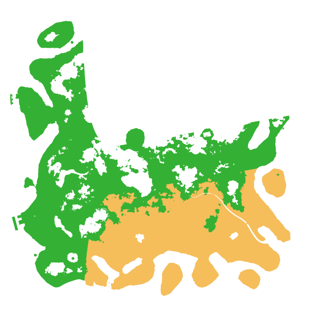 Biome Rust Map: Procedural Map, Size: 4500, Seed: 1187777050