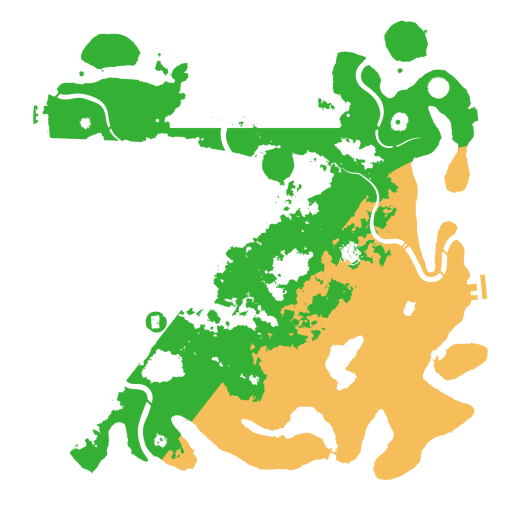 Biome Rust Map: Procedural Map, Size: 4250, Seed: 225716966