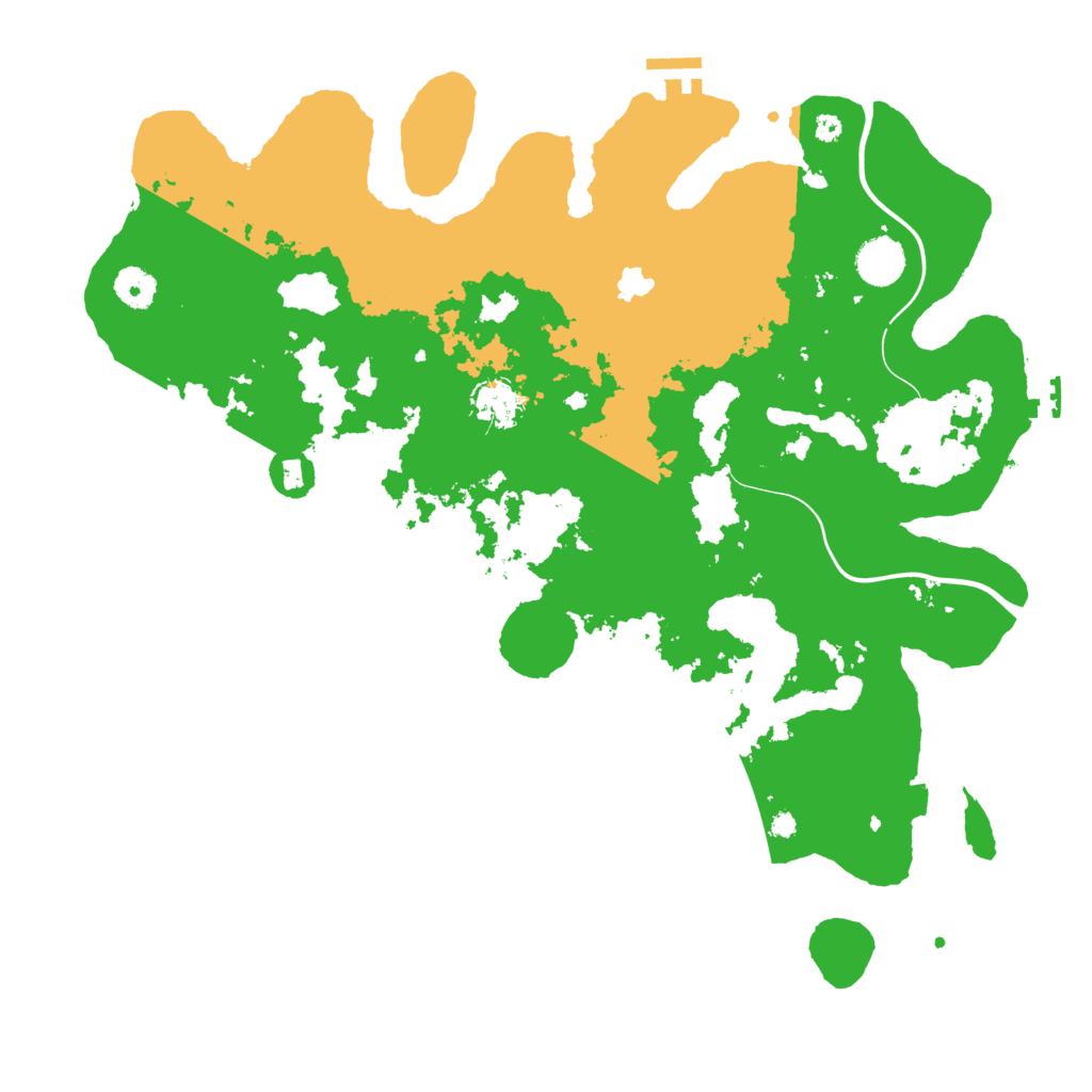 Biome Rust Map: Procedural Map, Size: 4000, Seed: 1699964051