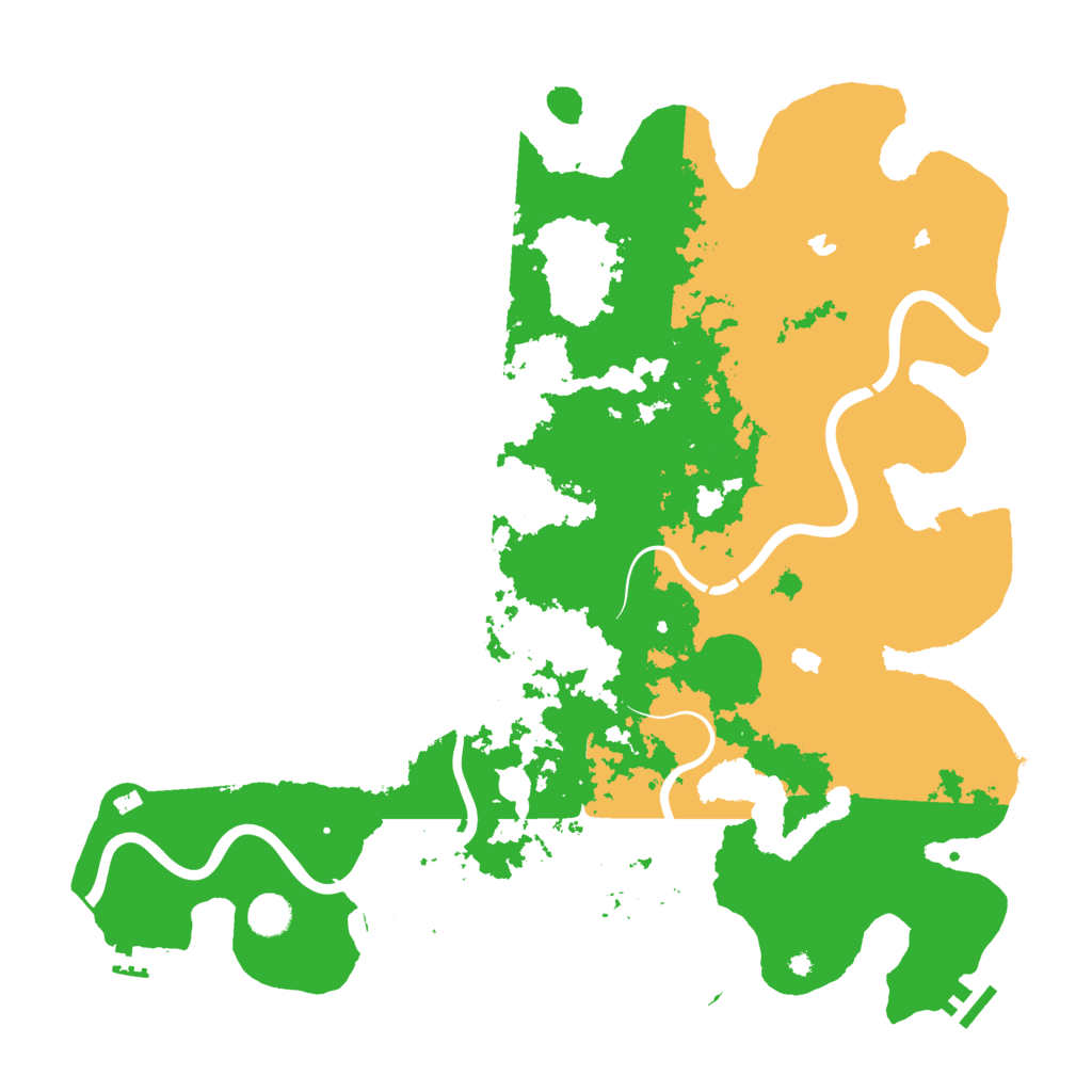 Biome Rust Map: Procedural Map, Size: 4500, Seed: 1680102726