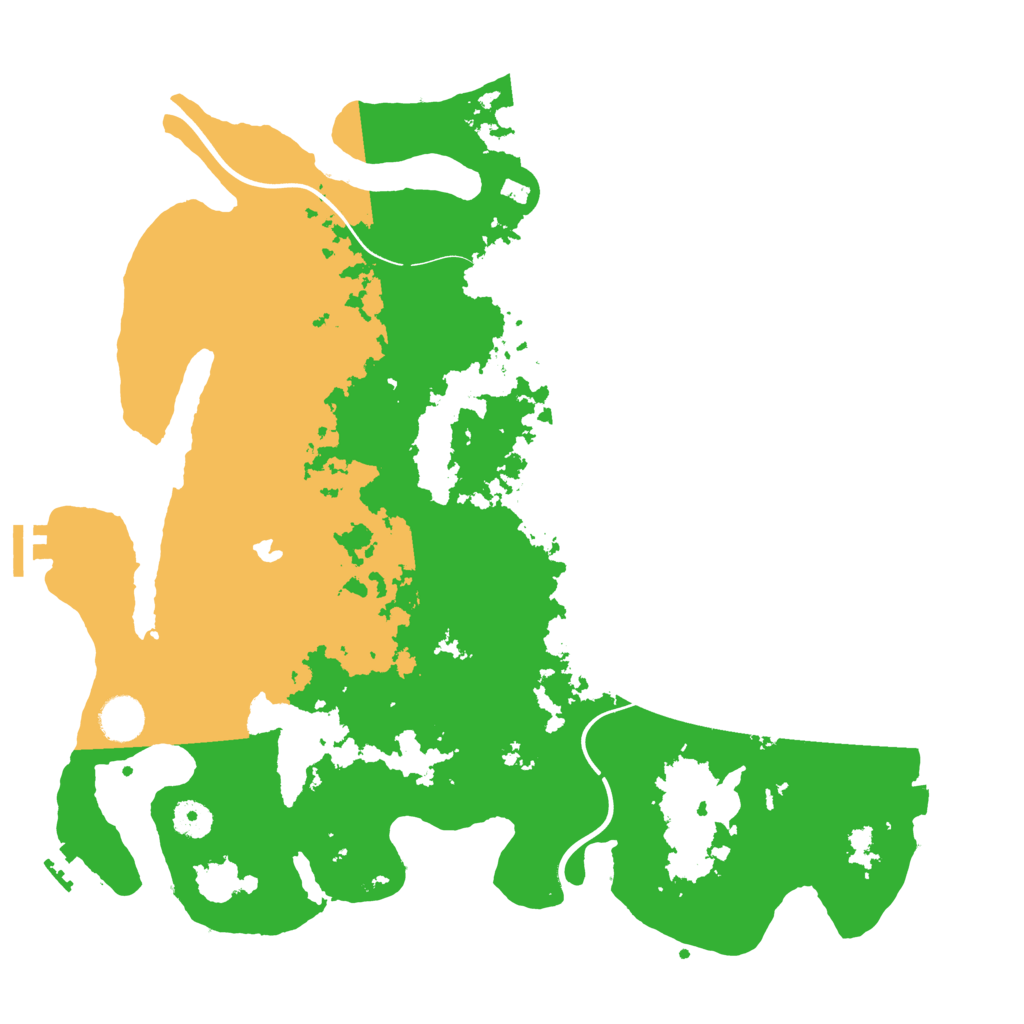 Biome Rust Map: Procedural Map, Size: 4000, Seed: 973280239