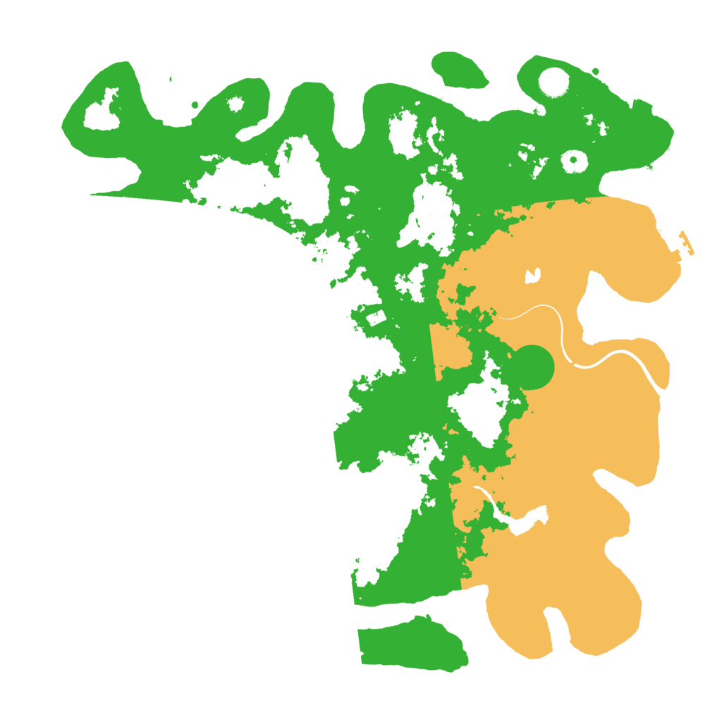 Biome Rust Map: Procedural Map, Size: 4250, Seed: 890552503