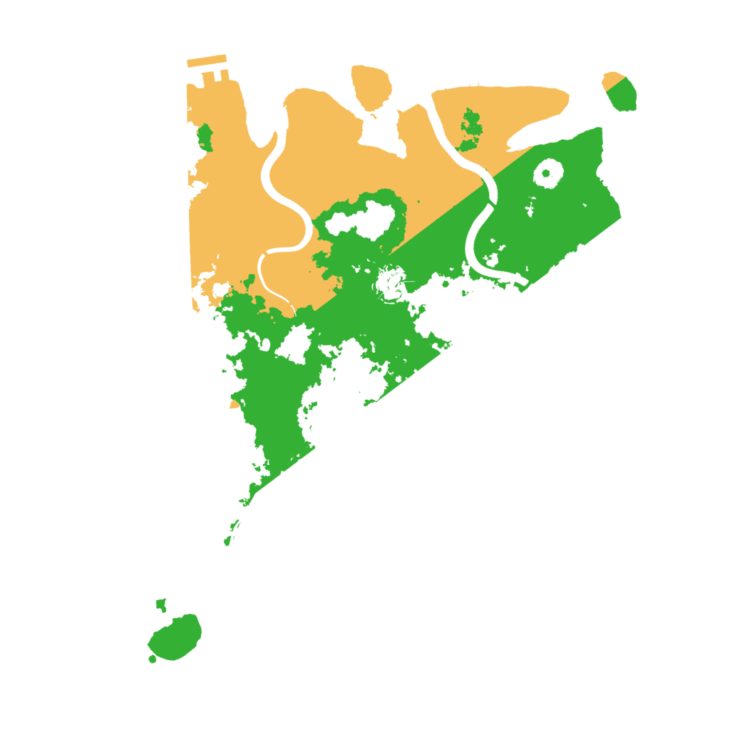 Biome Rust Map: Procedural Map, Size: 3750, Seed: 1919106867