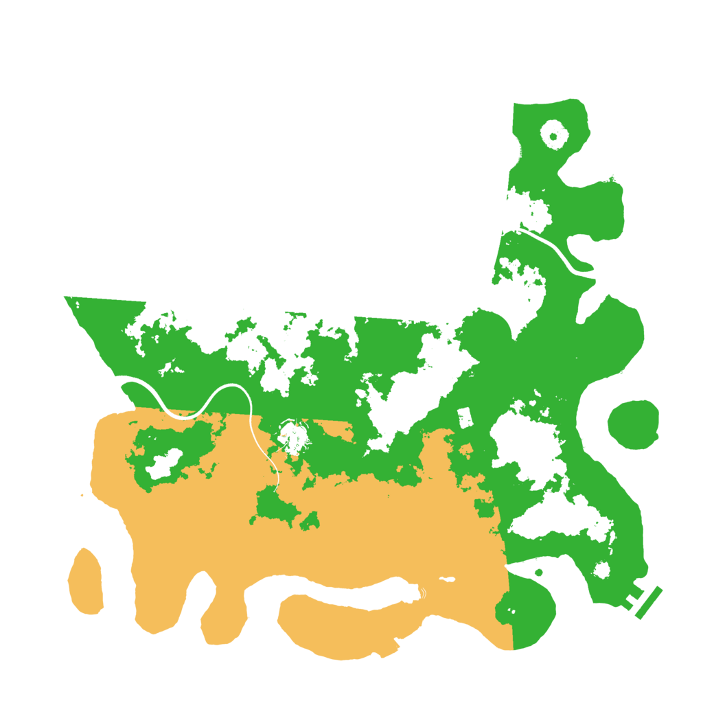 Biome Rust Map: Procedural Map, Size: 3800, Seed: 1566229